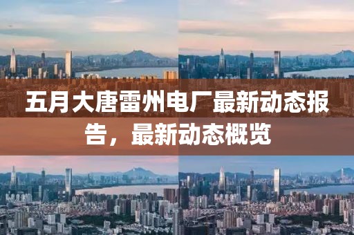 五月大唐雷州电厂最新动态报告，最新动态概览