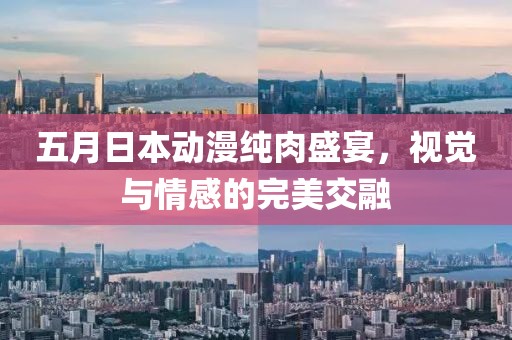 五月日本动漫纯肉盛宴，视觉与情感的完美交融