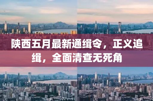 陕西五月最新通缉令，正义追缉，全面清查无死角