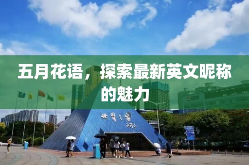 五月花语，探索最新英文昵称的魅力