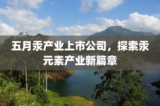 五月汞产业上市公司，探索汞元素产业新篇章