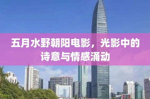 五月水野朝阳电影，光影中的诗意与情感涌动