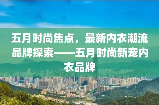 五月时尚焦点，最新内衣潮流品牌探索——五月时尚新宠内衣品牌
