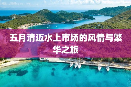 五月清迈水上市场的风情与繁华之旅