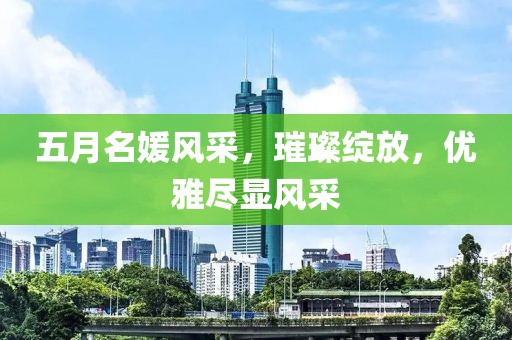 五月名媛风采，璀璨绽放，优雅尽显风采