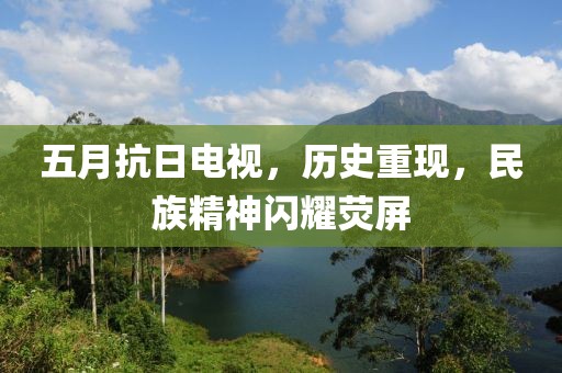 五月抗日电视，历史重现，民族精神闪耀荧屏