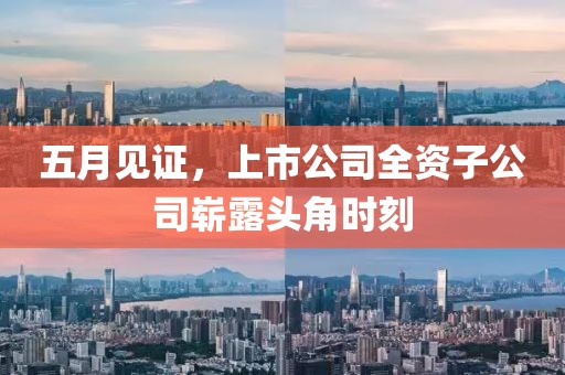 五月见证，上市公司全资子公司崭露头角时刻