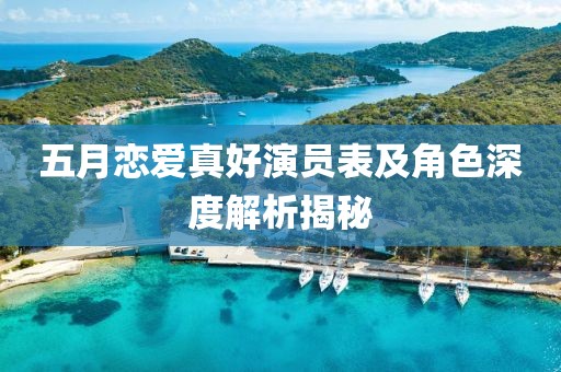 五月恋爱真好演员表及角色深度解析揭秘
