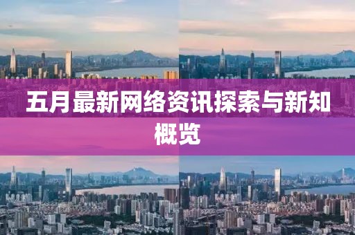 五月最新网络资讯探索与新知概览
