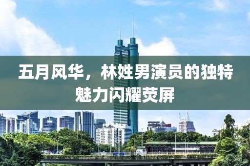 五月风华，林姓男演员的独特魅力闪耀荧屏