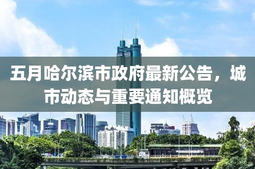 五月哈尔滨市政府最新公告，城市动态与重要通知概览